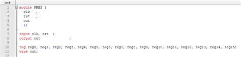 prbs checker|verilog.